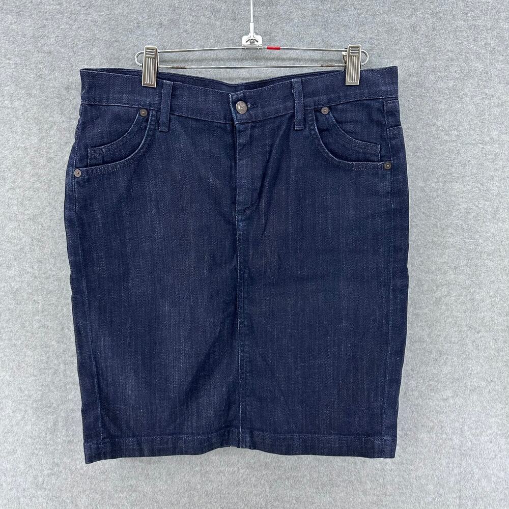 Citizens of Humanity Women sz 30 Hutton Stretch Denim High Waist Pencil Skirt - Picture 1 of 11